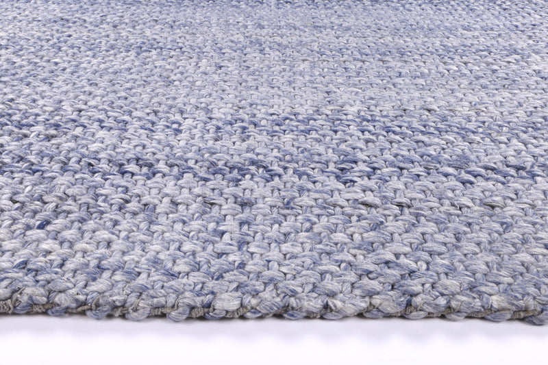 Zayna Chignon Wool Blend Blue Rug