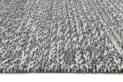 Zayna Cue Wool Blend Charcoal Rug