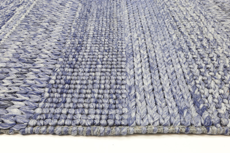 Zayna Grace Wool Blend Blue Rug