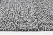 Zayna Grace Wool Blend Charcoal Rug