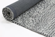 Zayna Grace Wool Blend Charcoal Rug