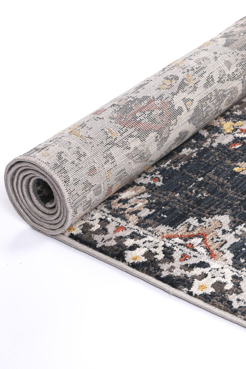 Havana Malatya Oriental Dark Blue Rug