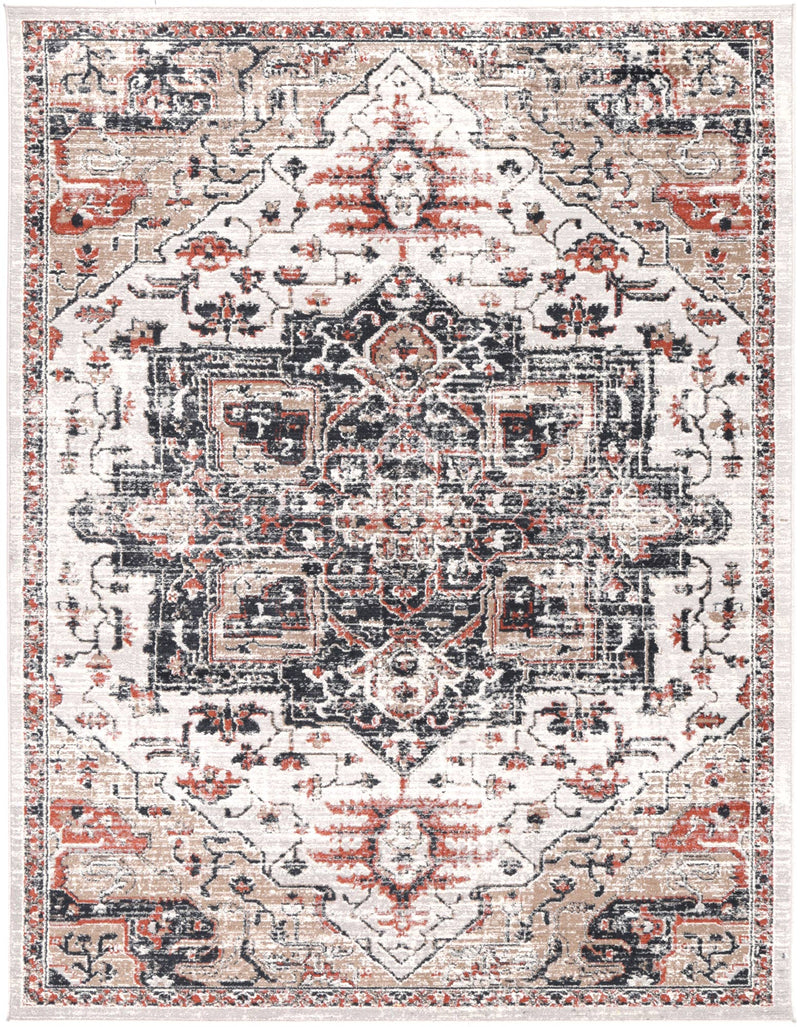 Havana Ankara Oriental Light Grey Rug