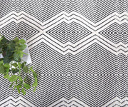 Himalaya Saw Ivory Wool Rug