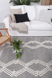 Himalaya Saw Ivory Wool Rug