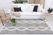 Himalaya Saw Ivory Wool Rug