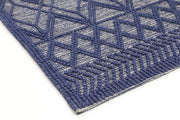Himalaya Tribal Blue Wool Rug