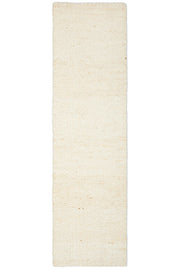 Apiary White Runner Rug