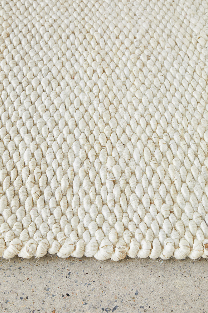 Apiary White Rug