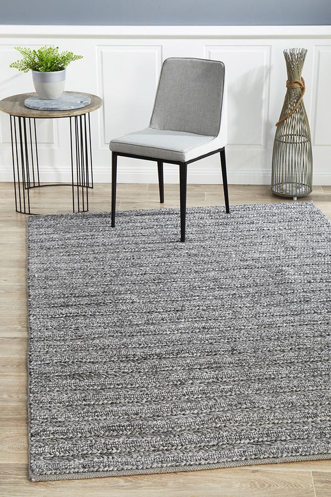 Fruition Steel Rug