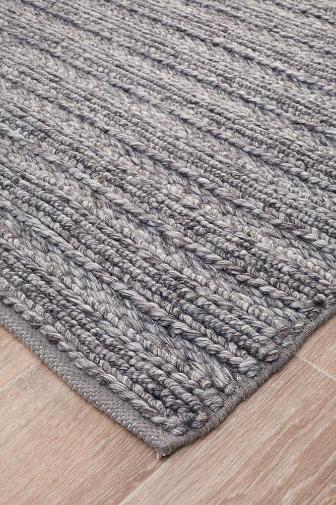 Fruition Steel Rug