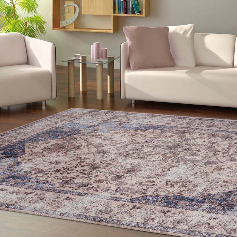 Hyla class Navy Rug