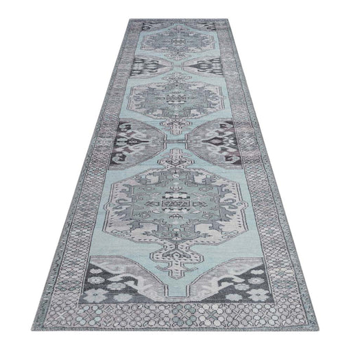 Hyla Truss Light Blue Runner Rug