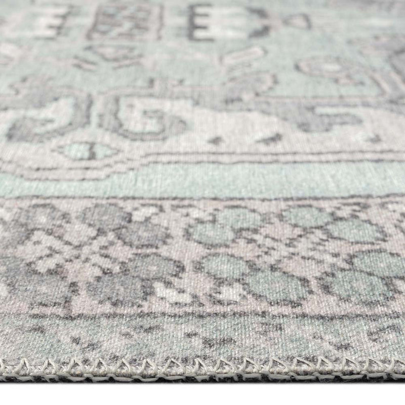 Hyla Truss Light Blue Runner Rug
