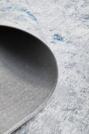 Phantom Faintly Blue Runner Rug