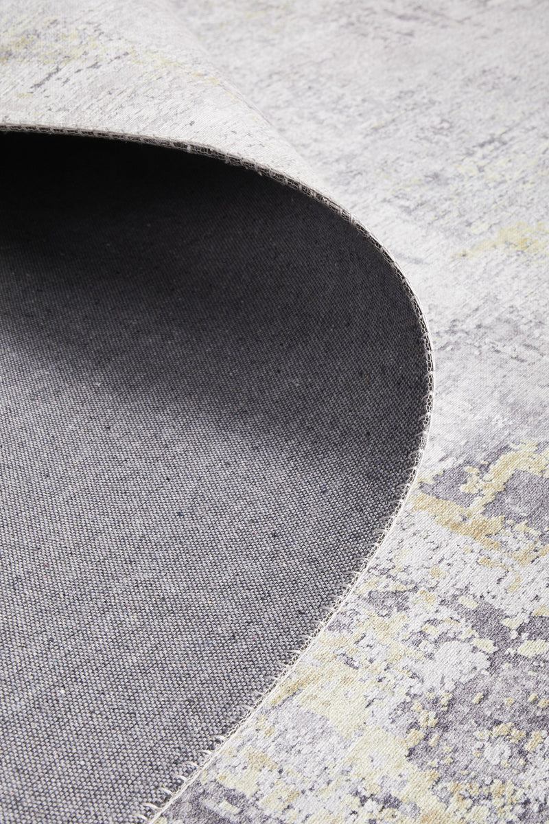 Phantom Faintly Gold Runner Rug