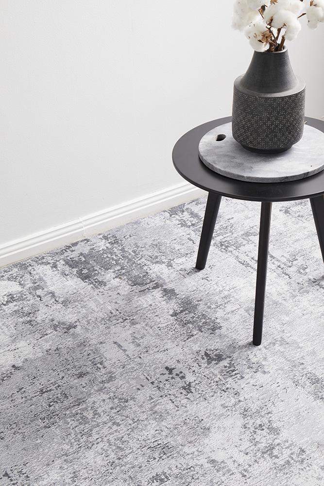 Phantom Faintly Silver Rug