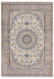 PERSIAN NAEN 14 Blue Beige Rug