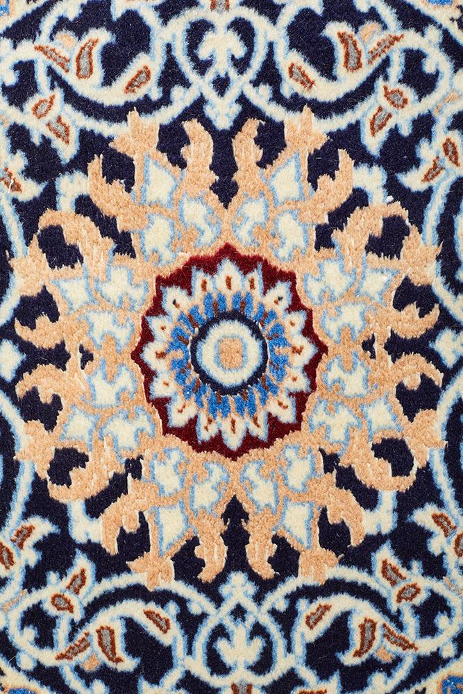 PERSIAN NAEN 14 Blue Beige Rug