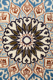 PERSIAN NAEN 14 Blue Cream Rug