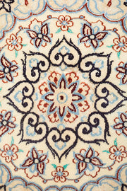 PERSIAN NAEN 14 Blue Red Rug