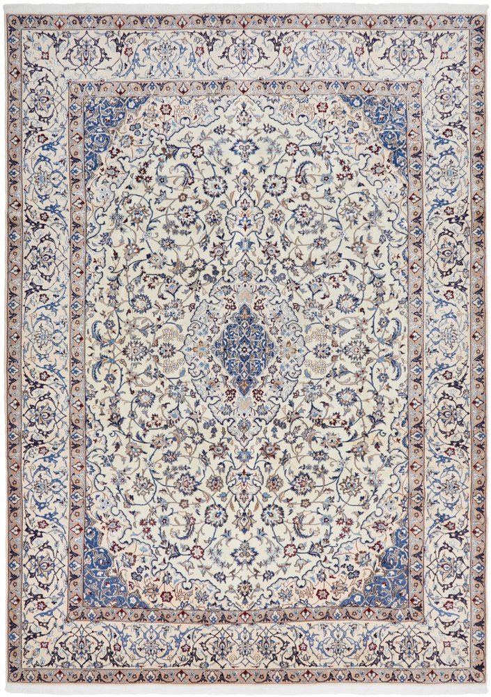 PERSIAN NAEN Navy Cream Rug