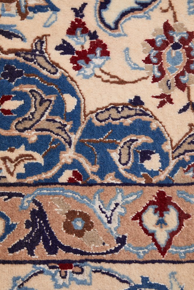 PERSIAN NAEN Navy Cream Rug