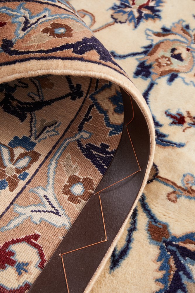 PERSIAN NAEN Navy Cream Rug