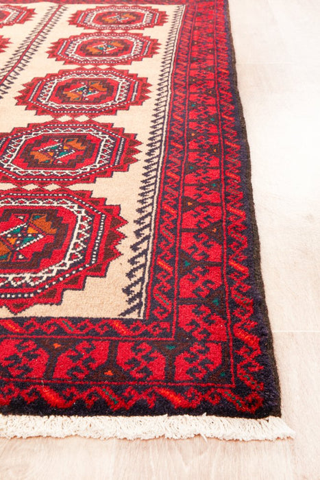 PERSIAN Balouch 975 Red Beige Rug