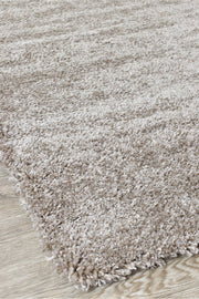 Island Shag Brown Rug