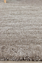 Island Shag Brown Rug