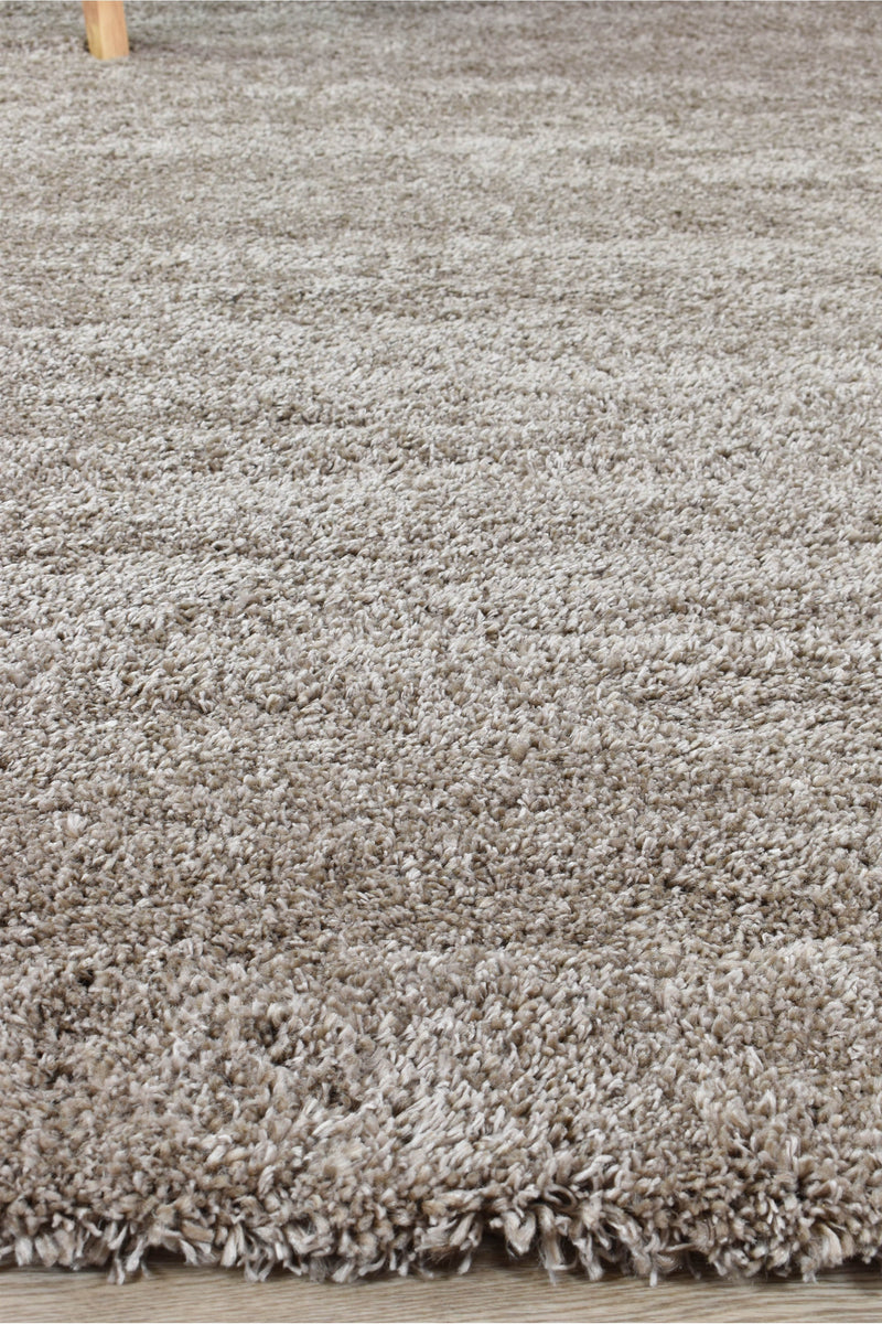 Island Shag Brown Rug