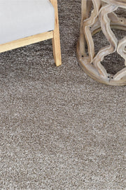 Island Shag Brown Rug