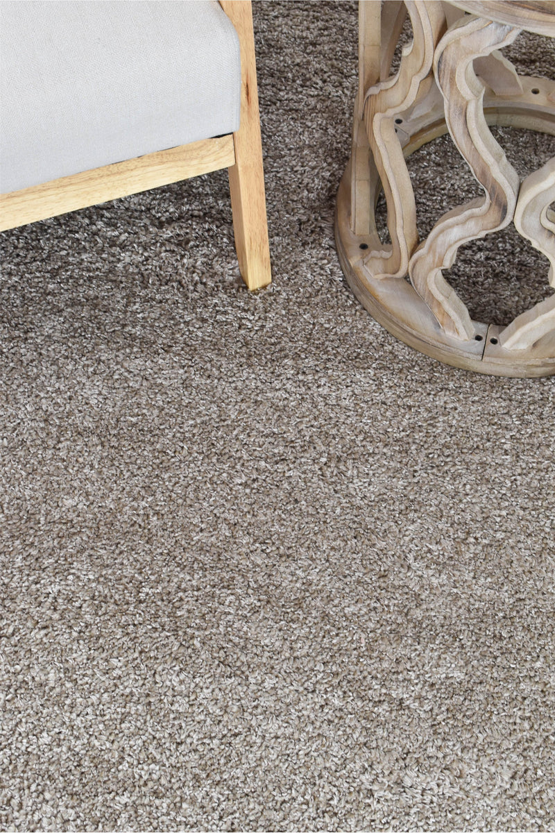 Island Shag Brown Rug