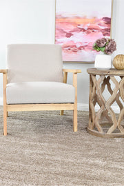 Island Shag Brown Rug