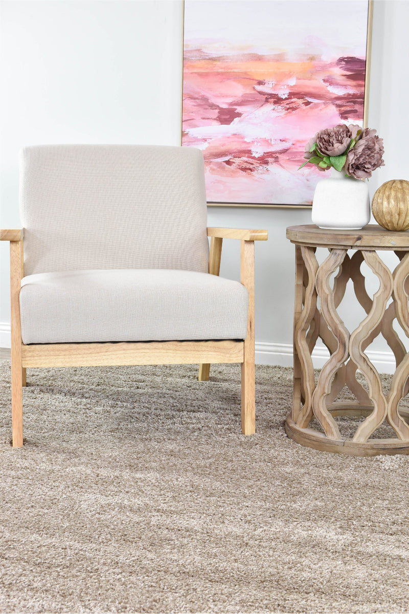 Island Shag Brown Rug