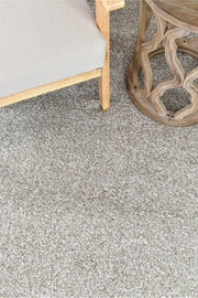 Island Shag Taupe Rug