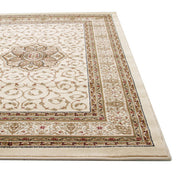 Medallion Classic Design Ivory Rug