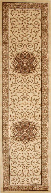 Medallion Classic Design Ivory Rug