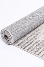 Paisley Abstract Diamond Grey Rug