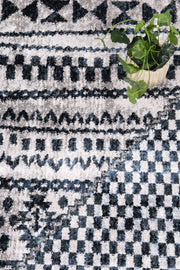 Paisley Tribal Blue Rug