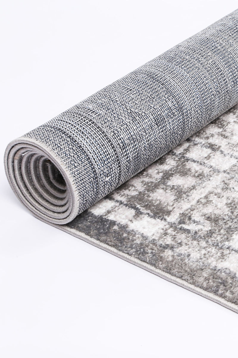 Paisley Tribal Grey Rug