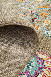 Kuchi Flower Beige Multi Rug