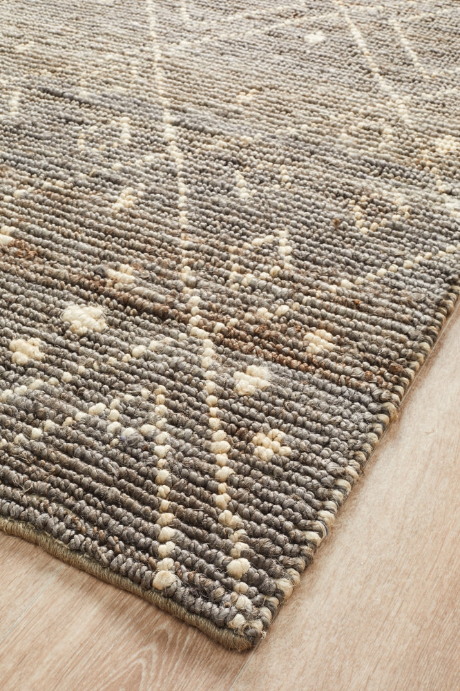 Misu Tribal Jute Grey Rug