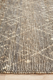Misu Tribal Jute Grey Rug