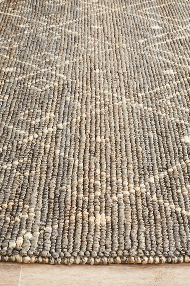 Misu Tribal Jute Grey Rug