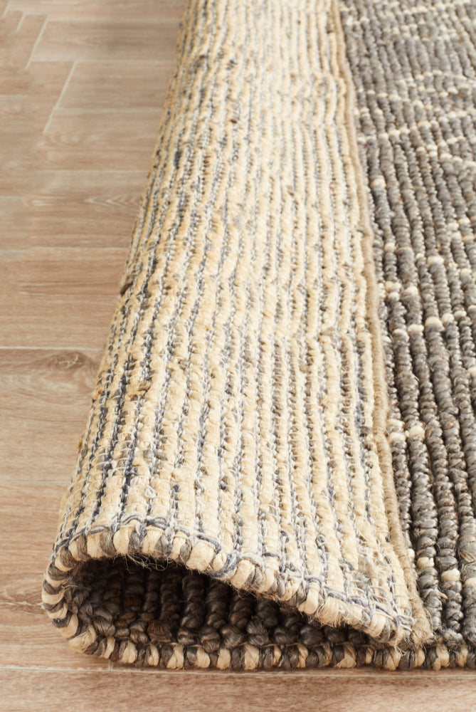 Misu Tribal Jute Grey Rug