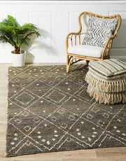 Misu Tribal Jute Grey Rug