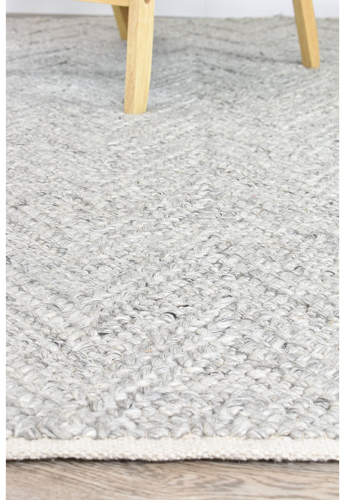 Marseille Wool Silver Rug