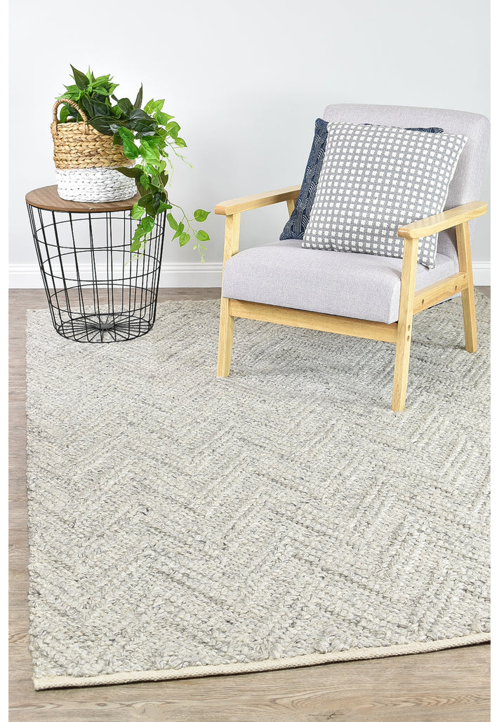 Marseille Wool Silver Rug